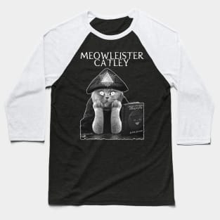 Meowleister Baseball T-Shirt